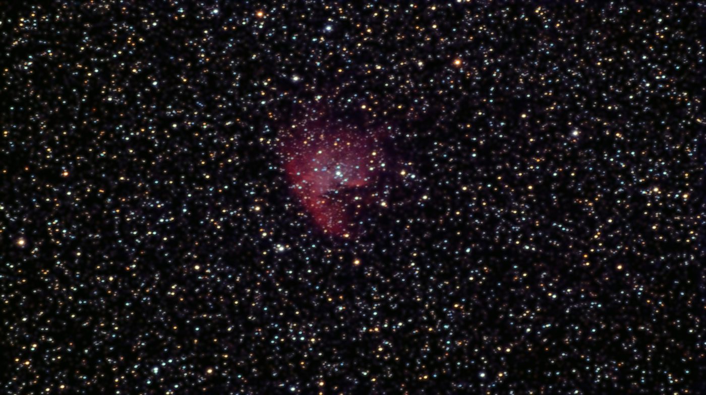 NGC 281, the Pacman Nebula, taken with a Dwarf 3